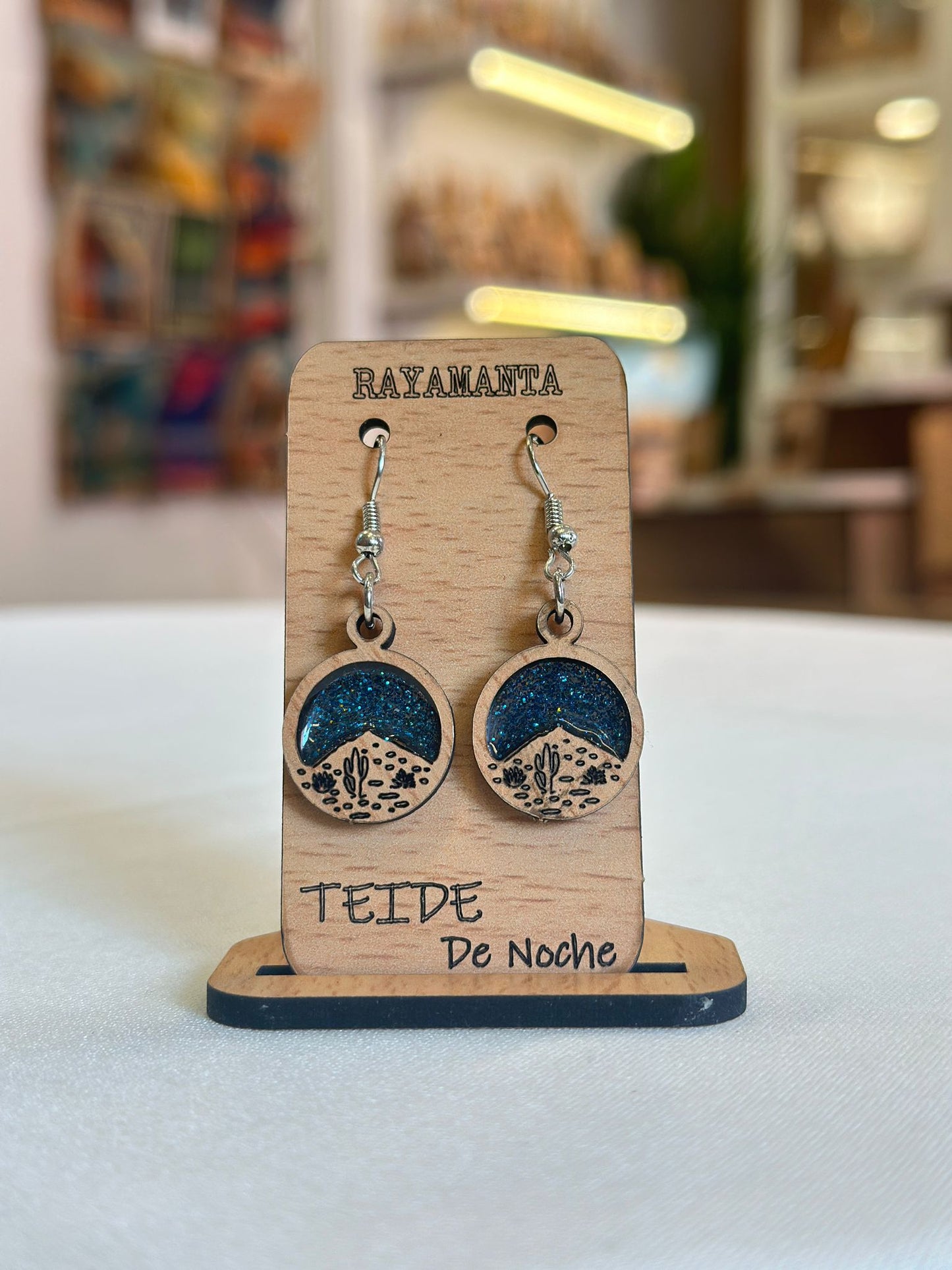 Pendientes Teide Noche