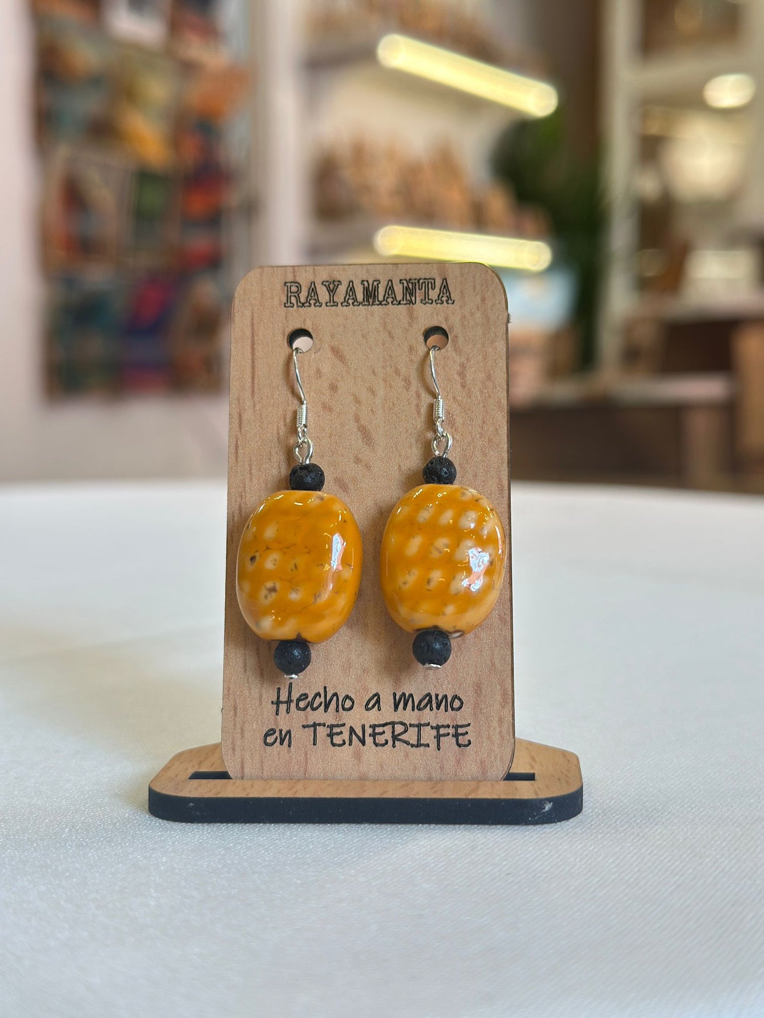 Pendientes Piedras Medianas