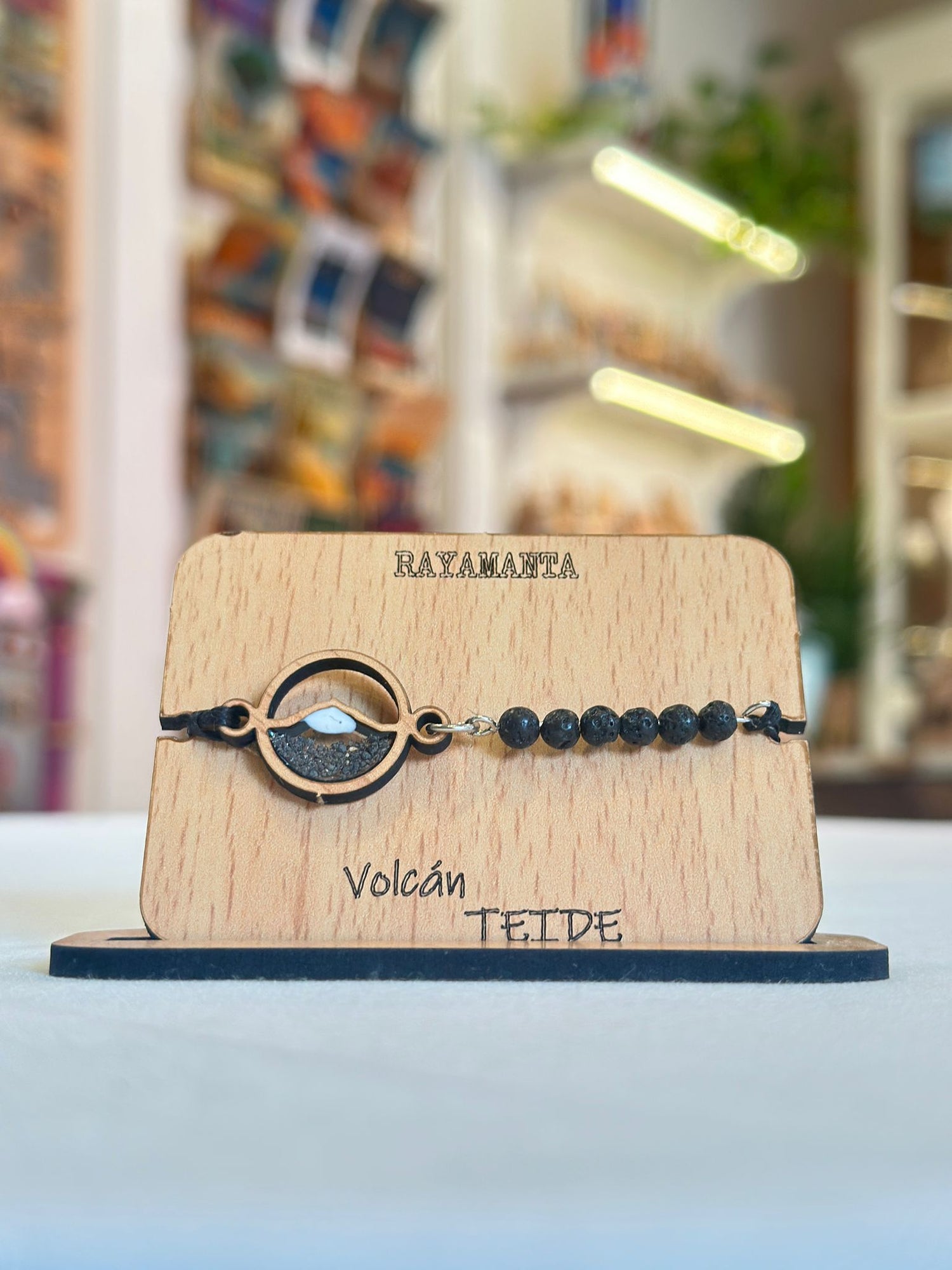 Pulseras Madera Resina y Lava