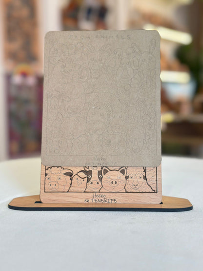 Puzzle Animalitos de Granja