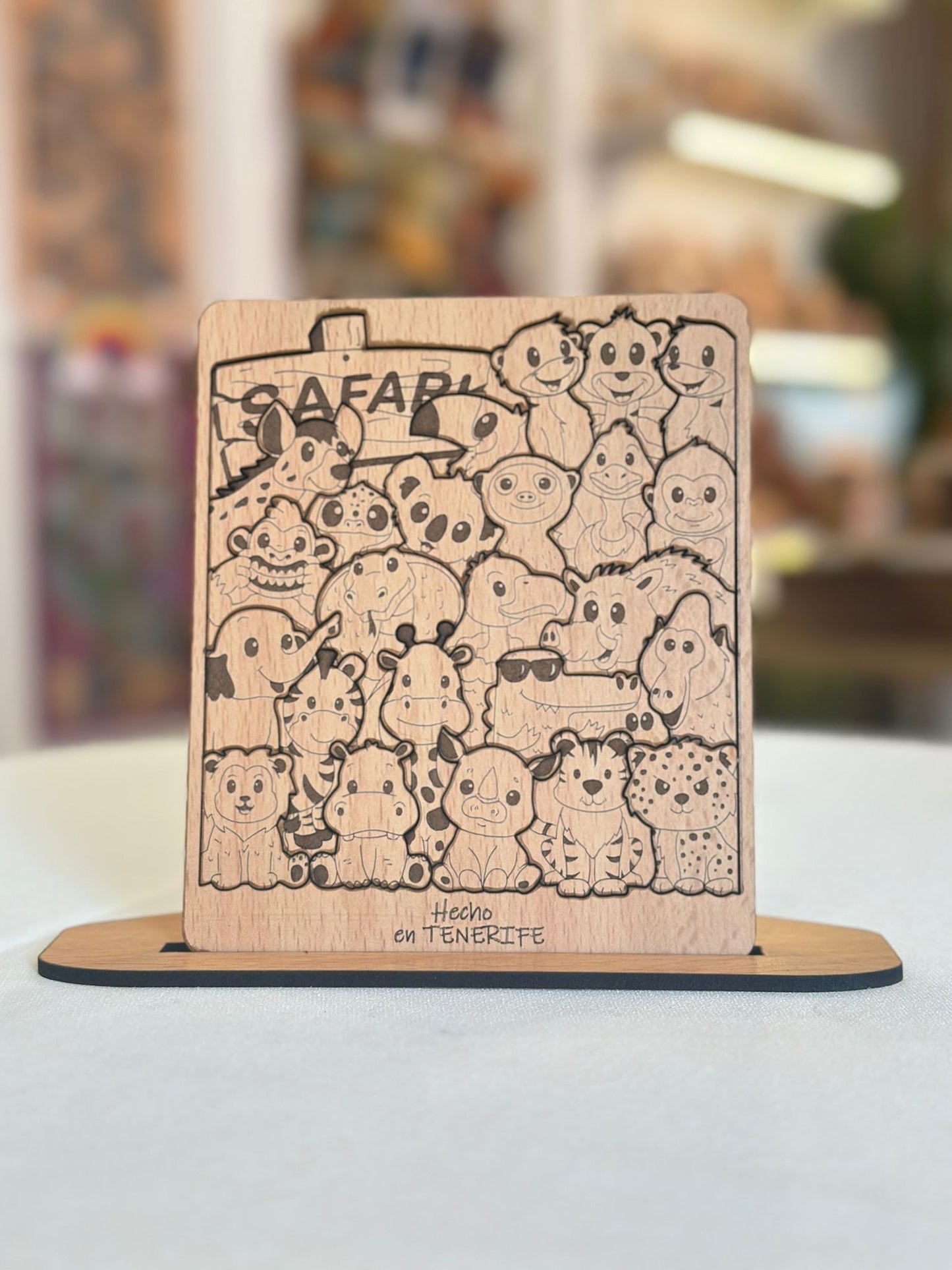 Puzzle Animales de Safari