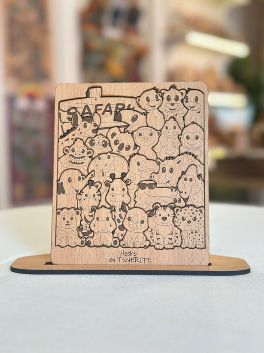 Puzzle Animales de Safari