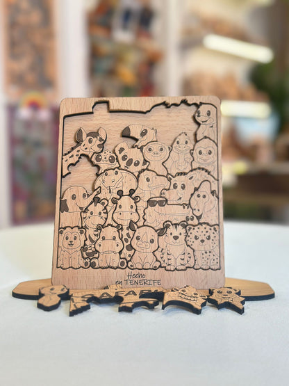Puzzle Animales de Safari
